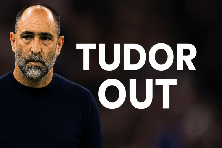 Tudor out